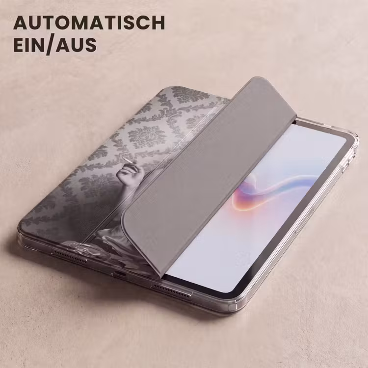 iPad-Hülle - Chic - Frau - Schwarz - Weiß — 5