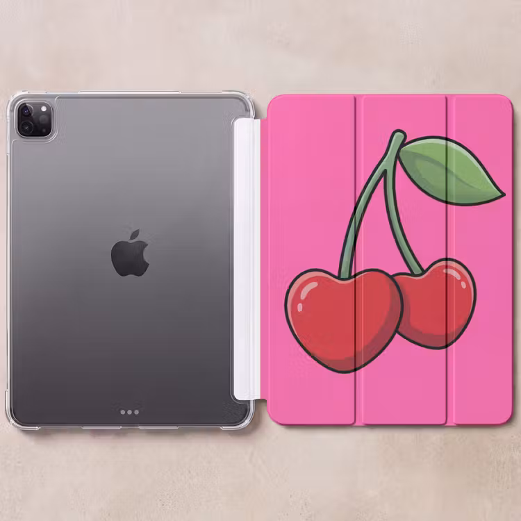 iPad-Hülle - Kirsche - Rosa - Obst — 6