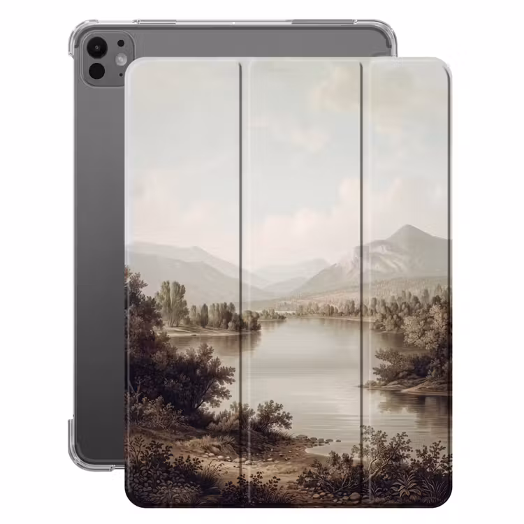 iPad-Hülle - Klassisch - Landschaft - Gelassen — 1