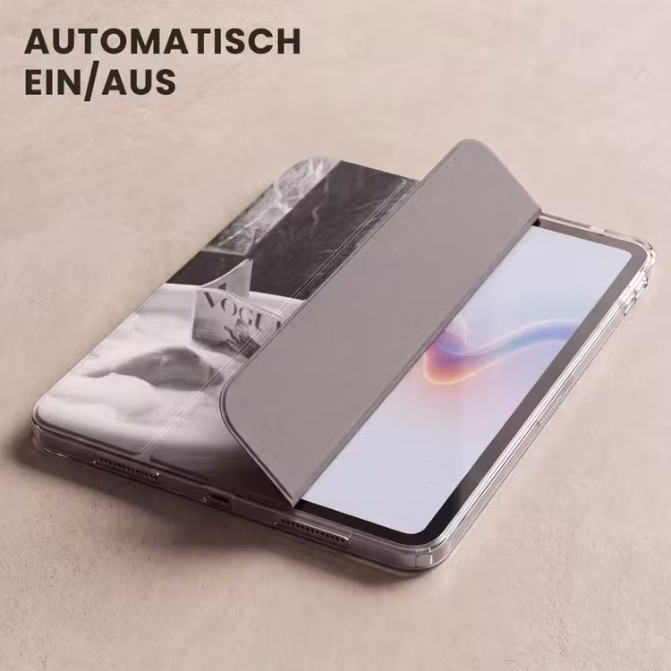 iPad-Hülle - Relaxt - Bad - Schwarz - Weiß — 5