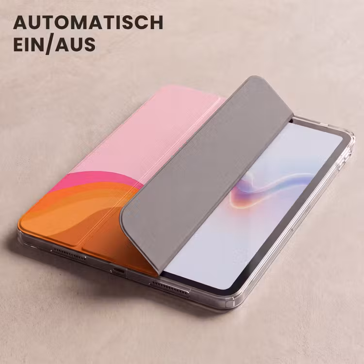 iPad-Hülle - Retro - Wellen - Farbenfroh — 5