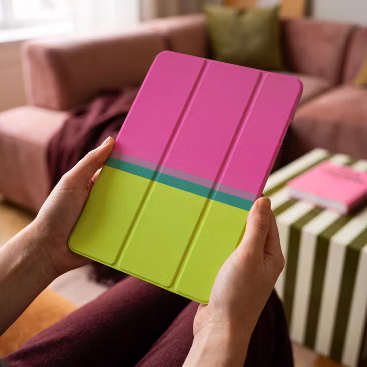 iPad-Hülle - Streifen - Modern - Farbenfroh — 4