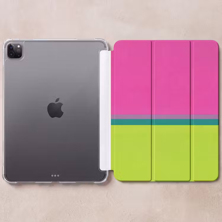 iPad-Hülle - Streifen - Modern - Farbenfroh — 6