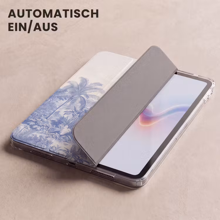 iPad-Hülle - Tropisch - Dschungel - Blau — 5