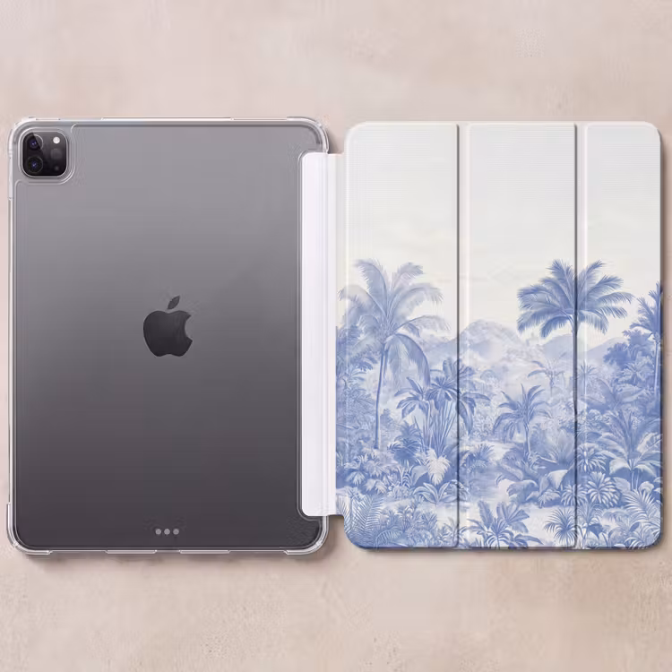 iPad-Hülle - Tropisch - Dschungel - Blau — 6