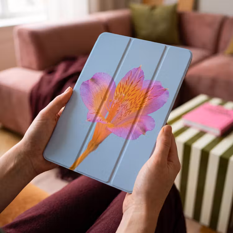 iPad-Hülle - Blume - Detail - Farbenfroh — 4