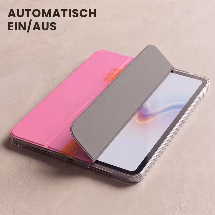 iPad-Hülle - Palmen - Modern - Rosa — 5