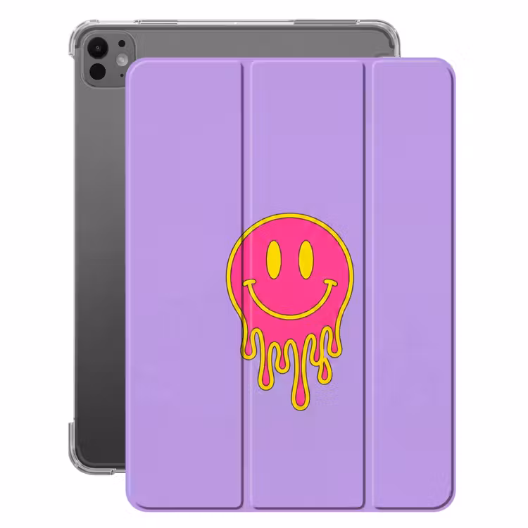iPad-Hülle - Smiley - Tropf - Neon — 1