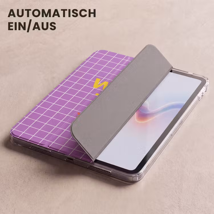 iPad-Hülle - Text - Ente - Lila — 5