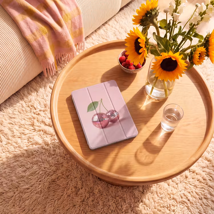 iPad-Hülle - Disco - Kirsche - Rosa — 2