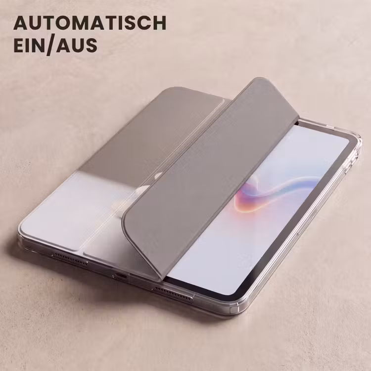 iPad-Hülle - Gestapelt - Steine - Grau — 5
