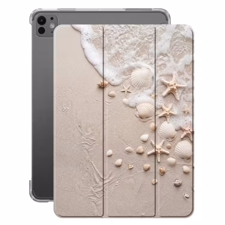 iPad-Hülle - Muscheln - Seesterne - Strand — 1