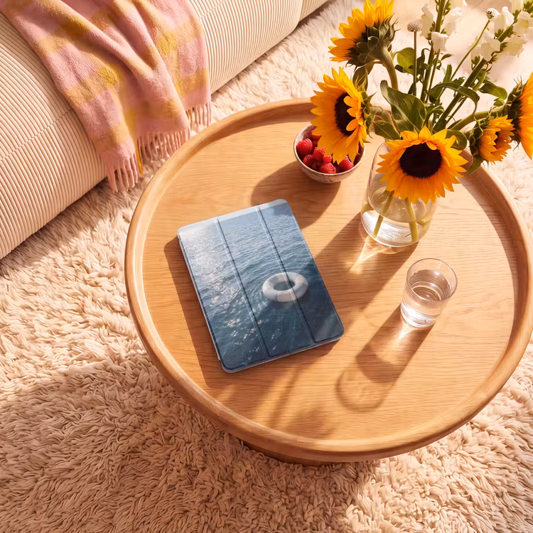 iPad-Hülle - Ozean - Schwimmband - Horizont — 2