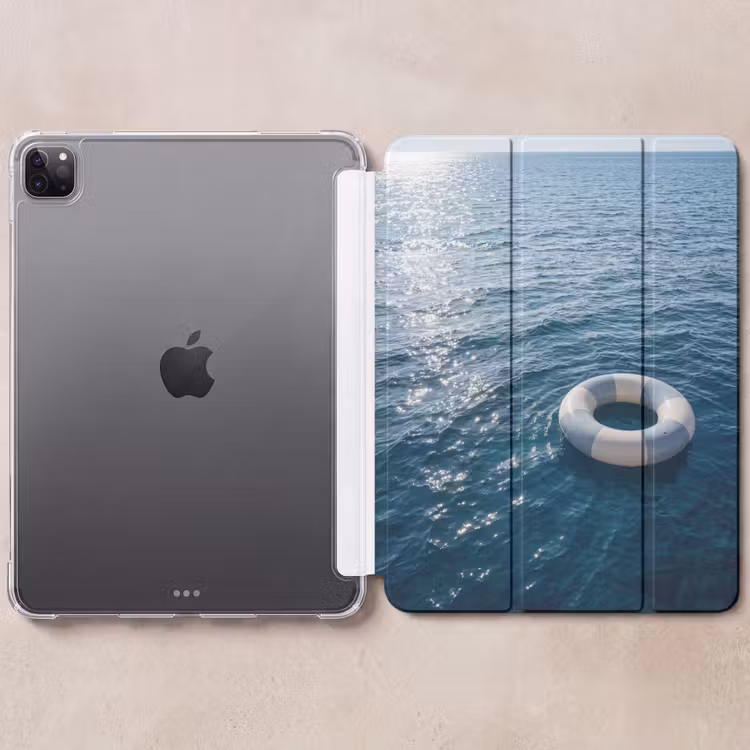 iPad-Hülle - Ozean - Schwimmband - Horizont — 6