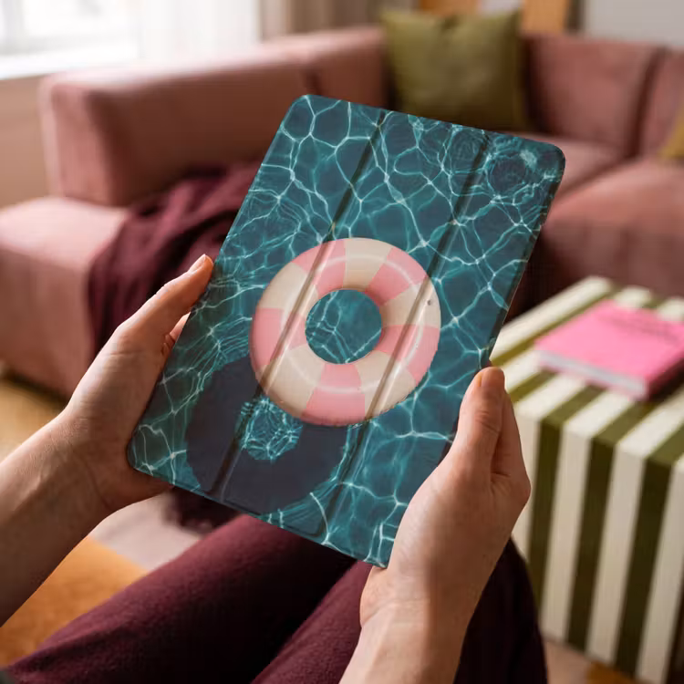 iPad-Hülle - Schwimmen - Paddeln - Wasser — 4