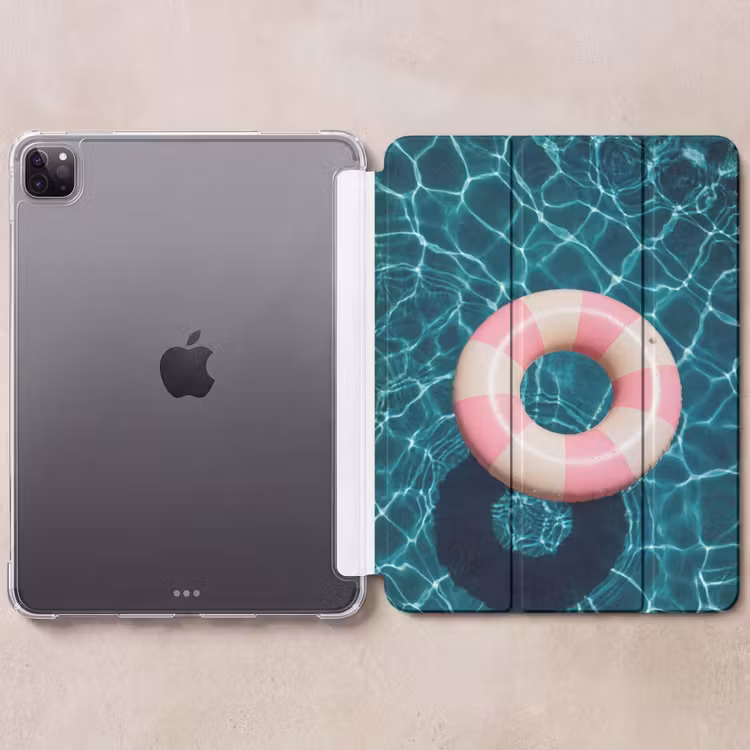 iPad-Hülle - Schwimmen - Paddeln - Wasser — 6