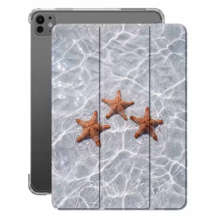 iPad-Hülle - Seestern - Wasser - Klar — 1