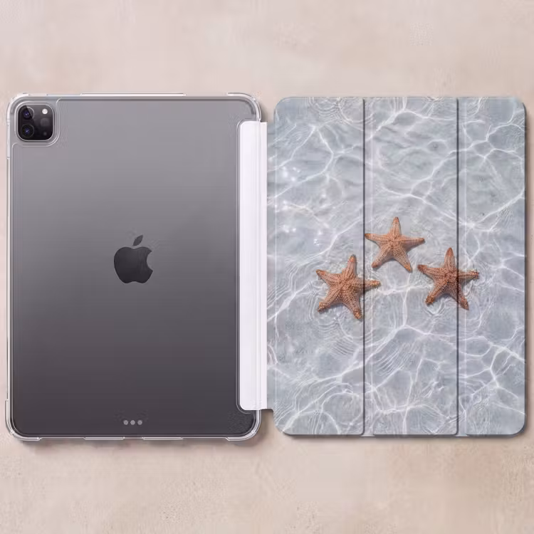 iPad-Hülle - Seestern - Wasser - Klar — 6