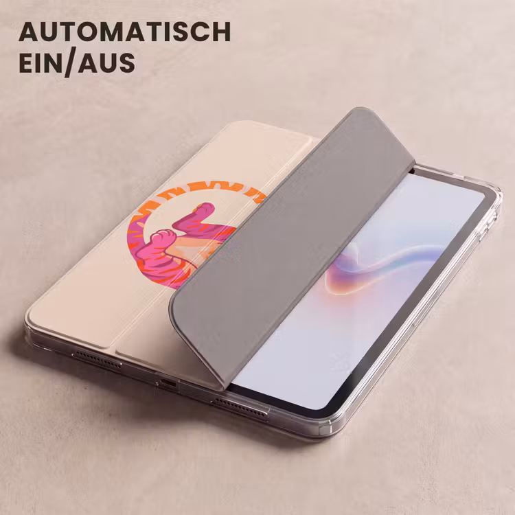 iPad-Hülle - Tiger - Rosa - Orange — 5