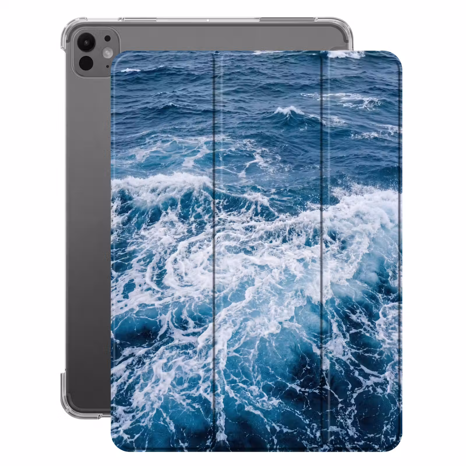 iPad-Hülle - Wellen - Ozean - Blau — 1