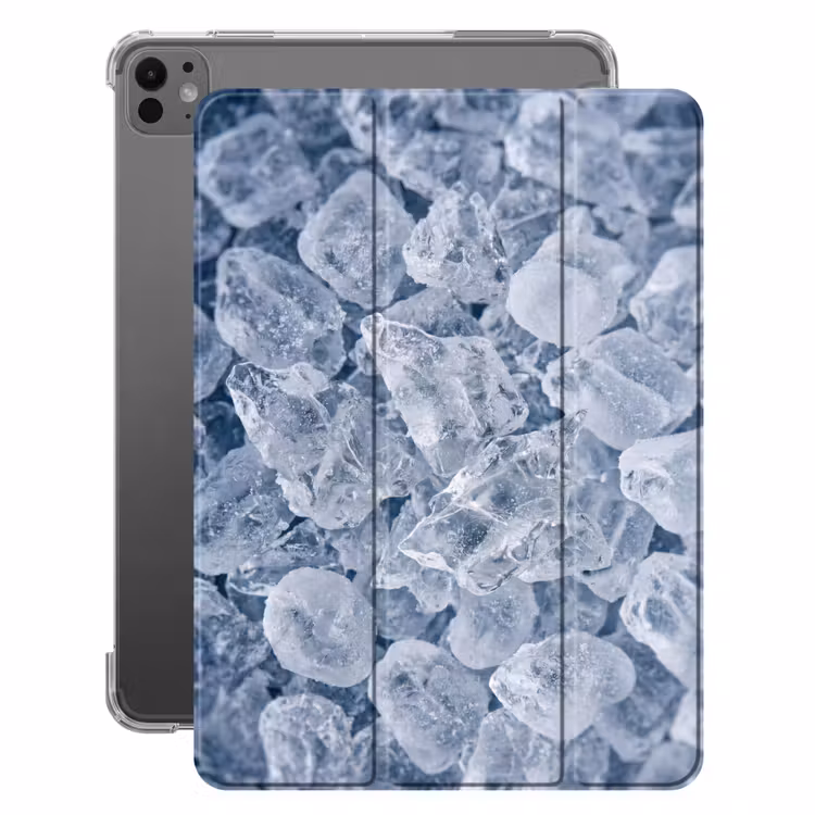 iPad-Hülle - Eiswürfel - Wasser - Blau — 1