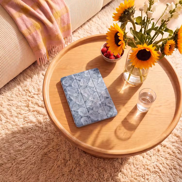 iPad-Hülle - Eiswürfel - Wasser - Blau — 2