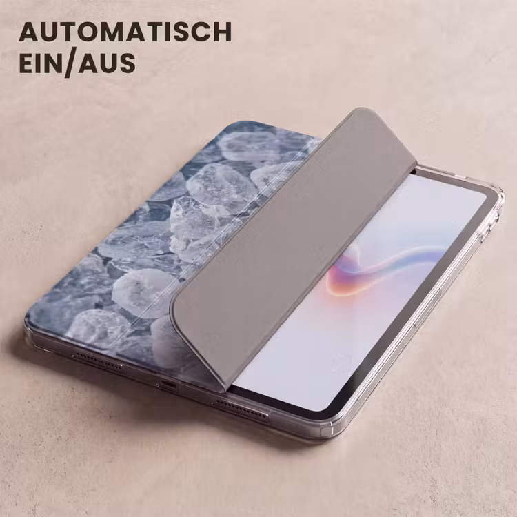 iPad-Hülle - Eiswürfel - Wasser - Blau — 5