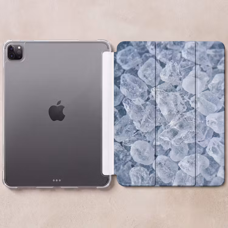 iPad-Hülle - Eiswürfel - Wasser - Blau — 6