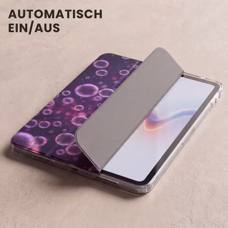 iPad-Hülle - Lila - Blasen - Schaumstoff — 5