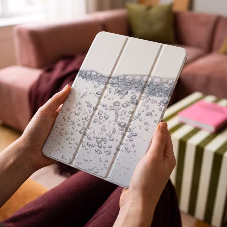 iPad-Hülle - Luftblasen - Wasser - Dynamisch — 4