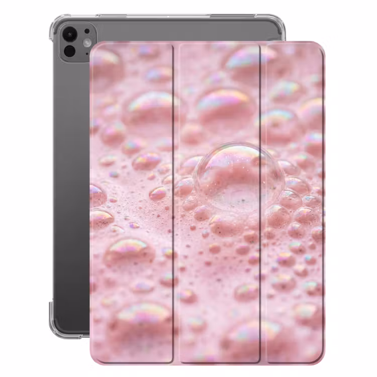 iPad-Hülle - Schaumstoff - Textur - Rosa — 1