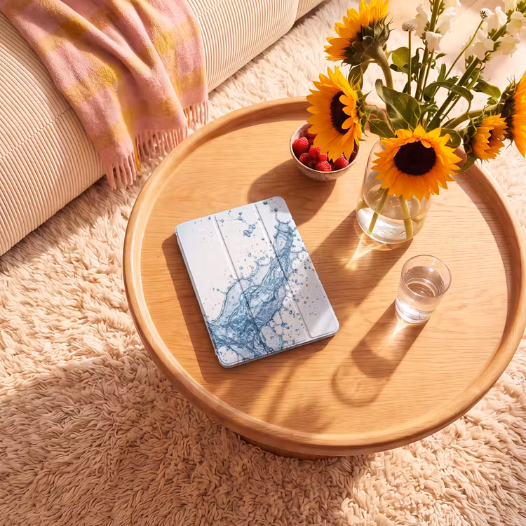 iPad-Hülle - Spash - Wasser - Blau — 2