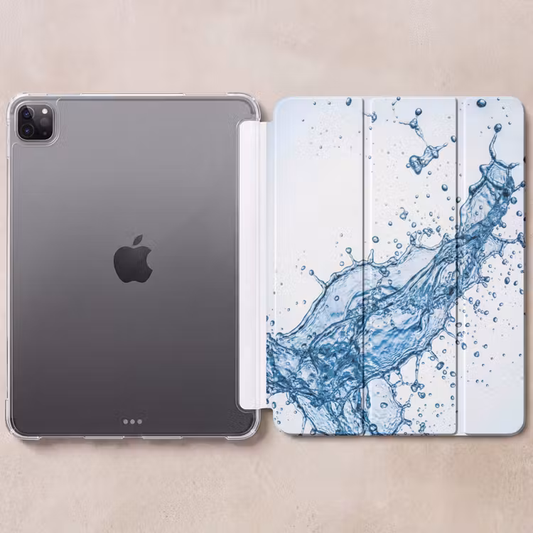 iPad-Hülle - Spash - Wasser - Blau — 6