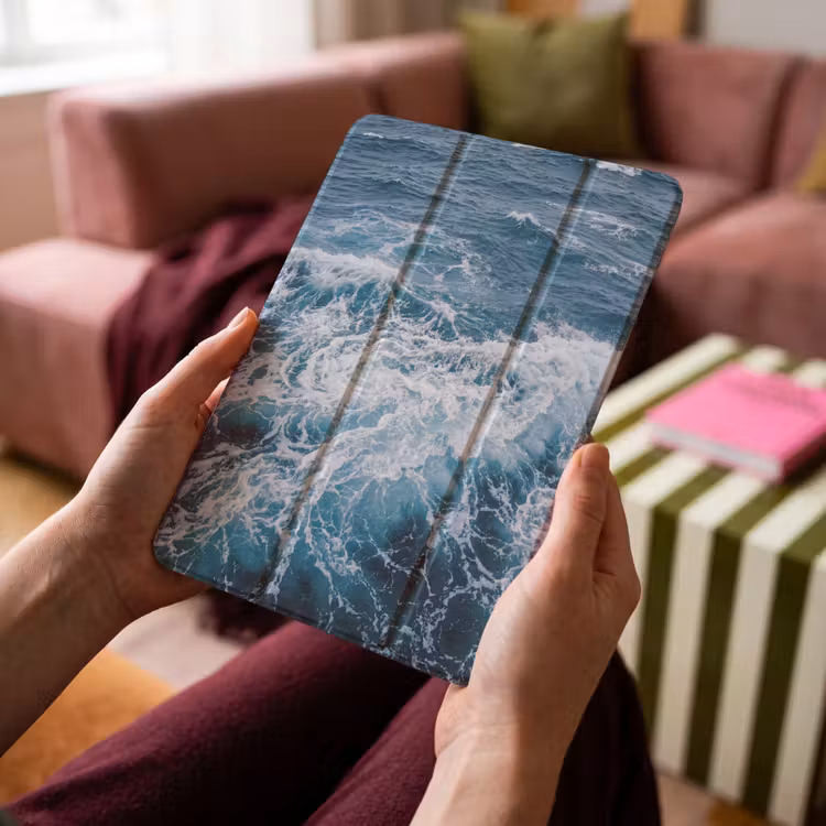 iPad-Hülle - Wellen - Ozean - Blau — 4