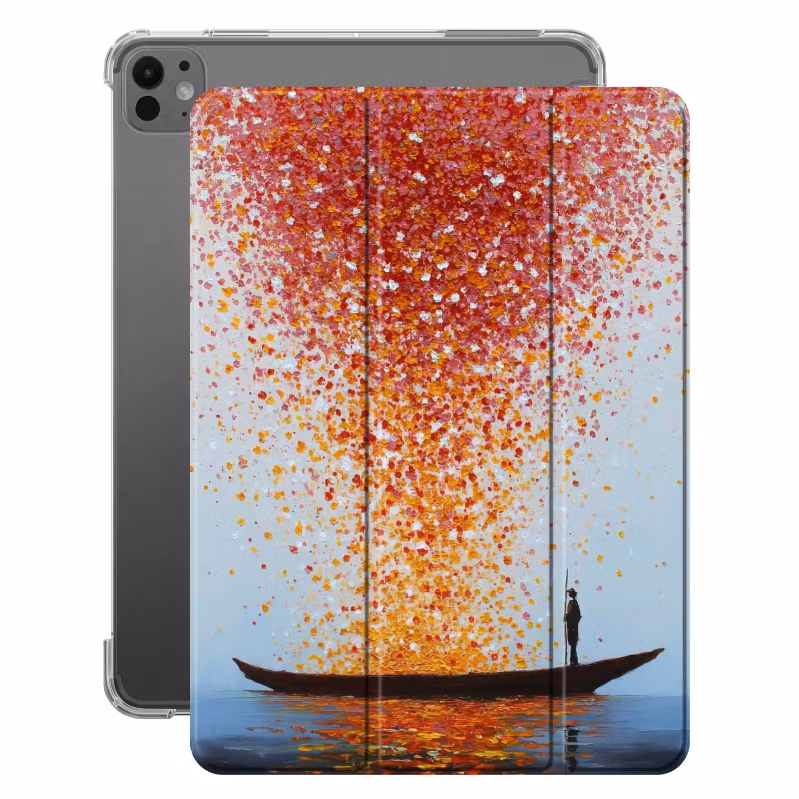 iPad-Hülle - Wolke - Konfetti - Boot - Wasseroberfläche — 1