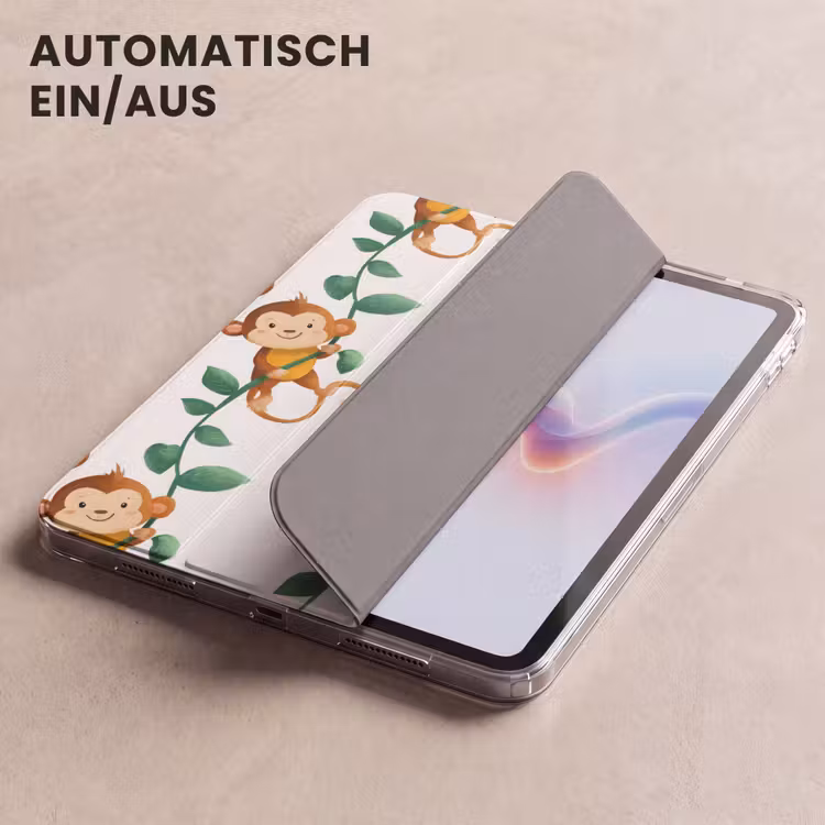 iPad-Hülle - Affen - Lianen - Farbenfroh — 5