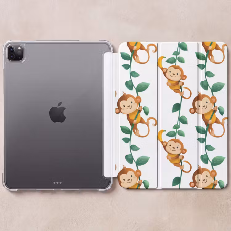 iPad-Hülle - Affen - Lianen - Farbenfroh — 6