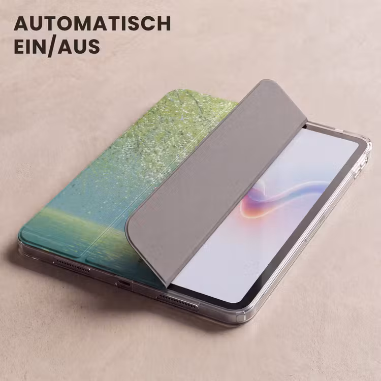 iPad-Hülle - Boot - Wasser - Blätter - Blüten — 5