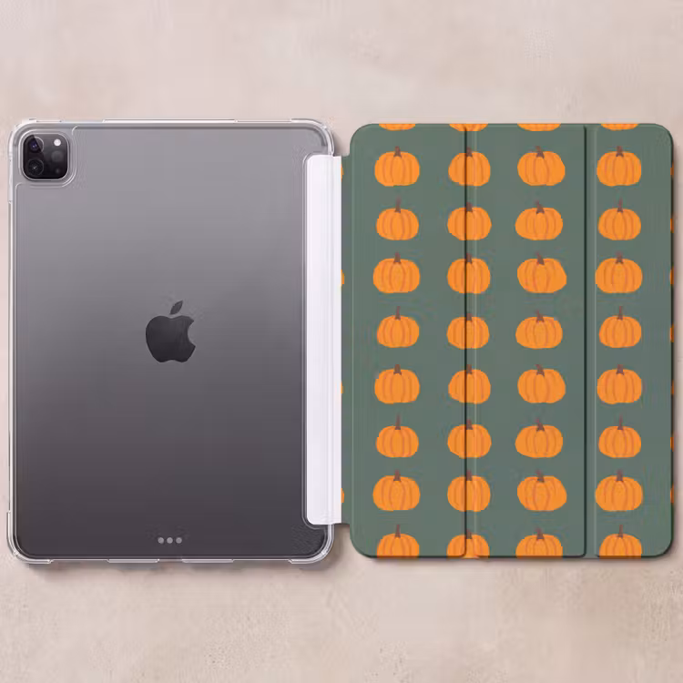 iPad-Hülle - Kürbis - Muster - Orange — 6