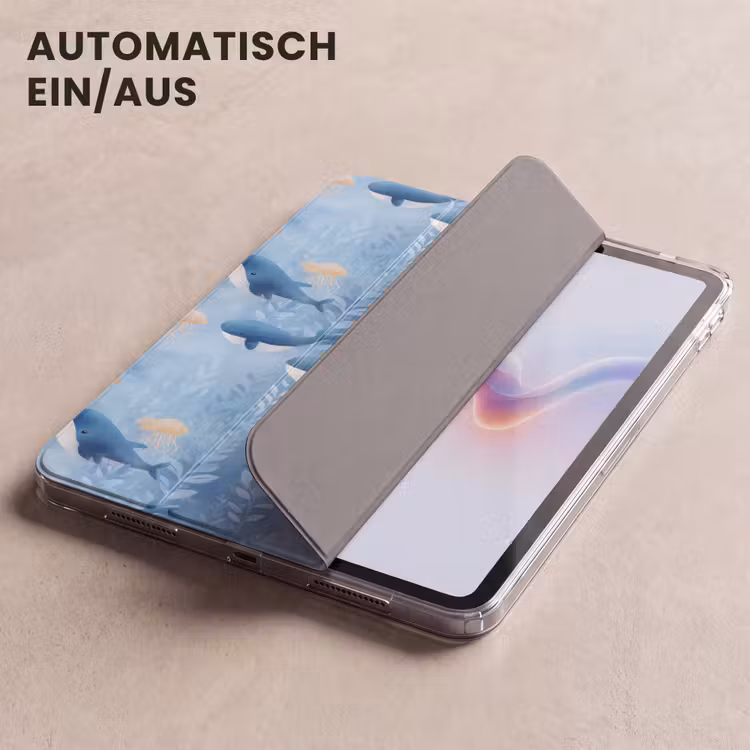 iPad-Hülle - Wale - Ozean - Blau — 5