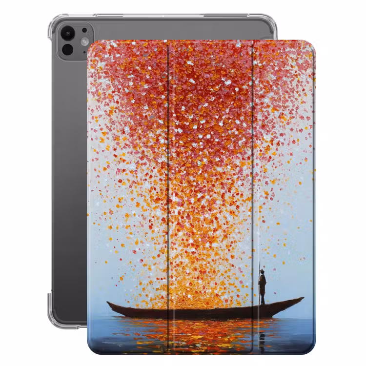 iPad-Hülle - Wolke - Konfetti - Boot - Wasseroberfläche — 1