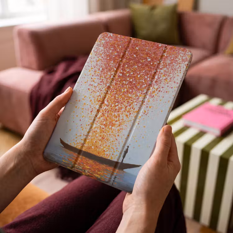 iPad-Hülle - Wolke - Konfetti - Boot - Wasseroberfläche — 4