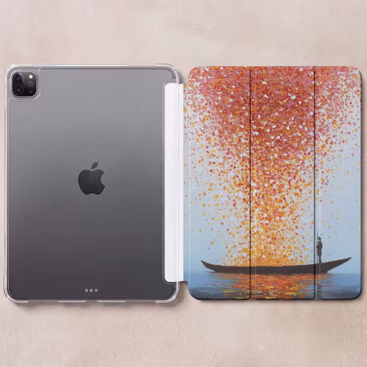 iPad-Hülle - Wolke - Konfetti - Boot - Wasseroberfläche — 6