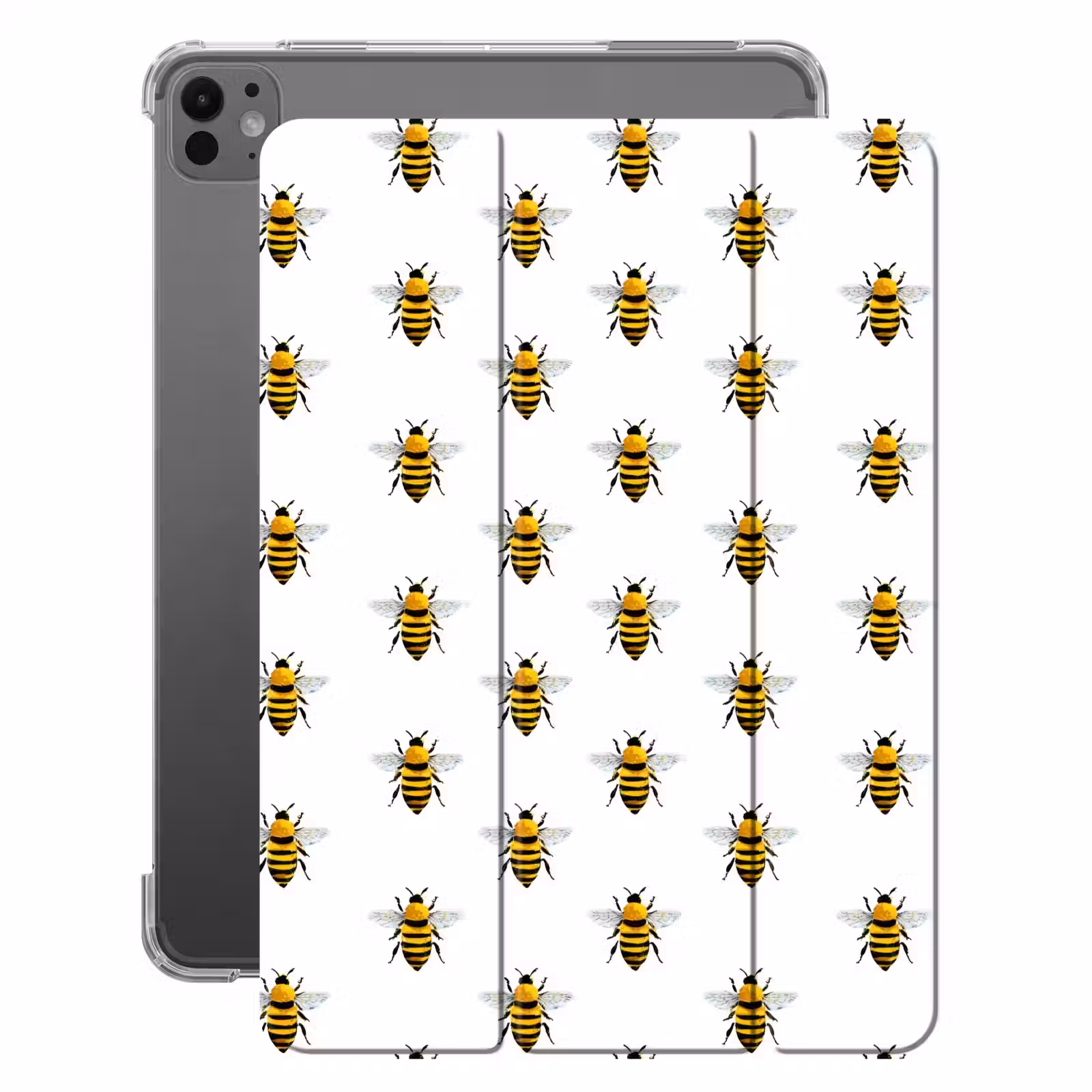 iPad-Hülle - Bienen - Zeitlos - Weiß — 1