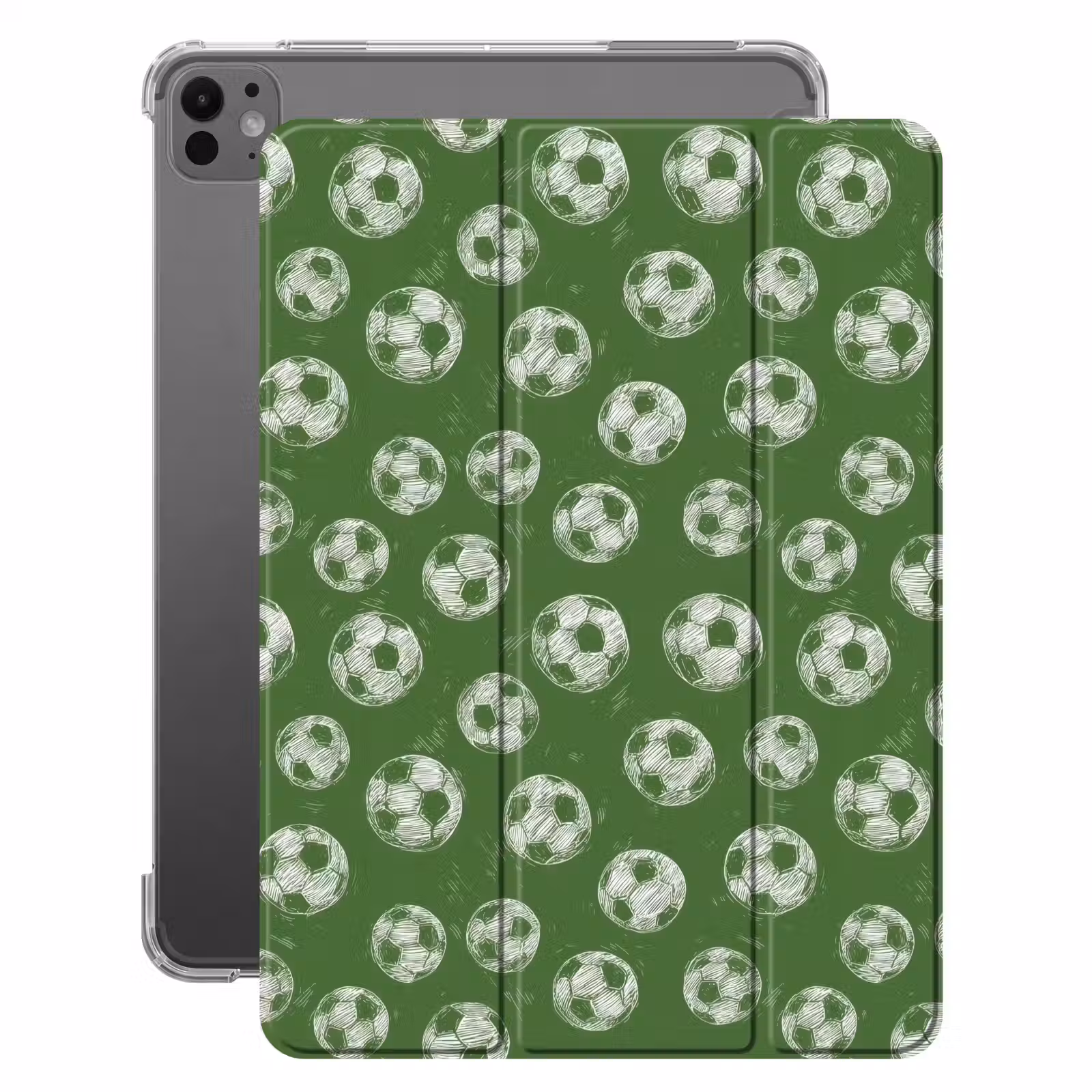 iPad-Hülle - Fußball - Sport - Grün — 1