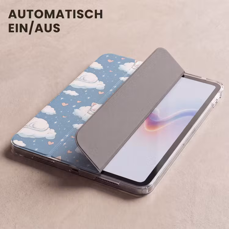 iPad-Hülle - Kätzchen - Wolken - Blau — 5