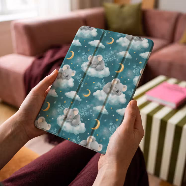 iPad-Hülle - Koalas - Bezaubernd - Blau — 4