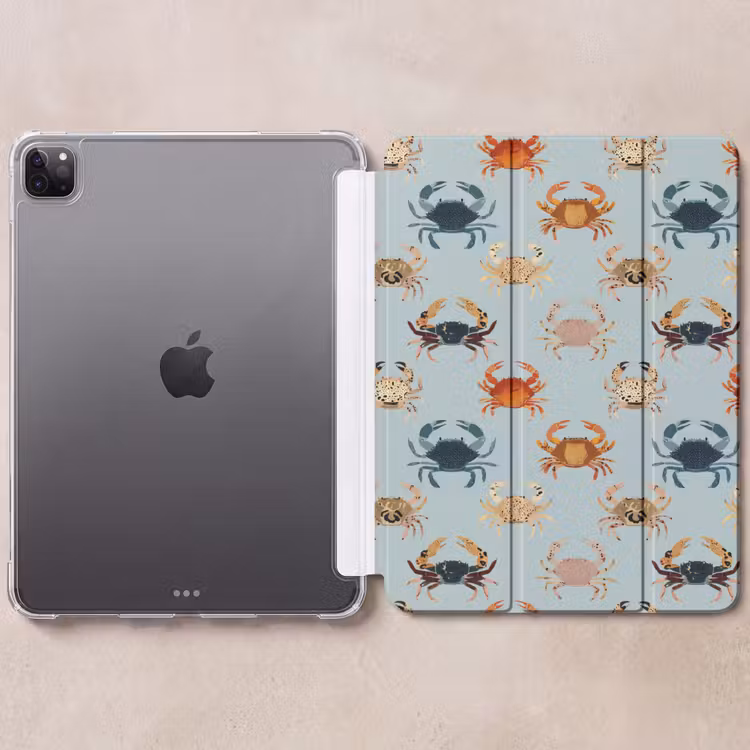 iPad-Hülle - Krabben - Verspielt - Farbenfroh — 6