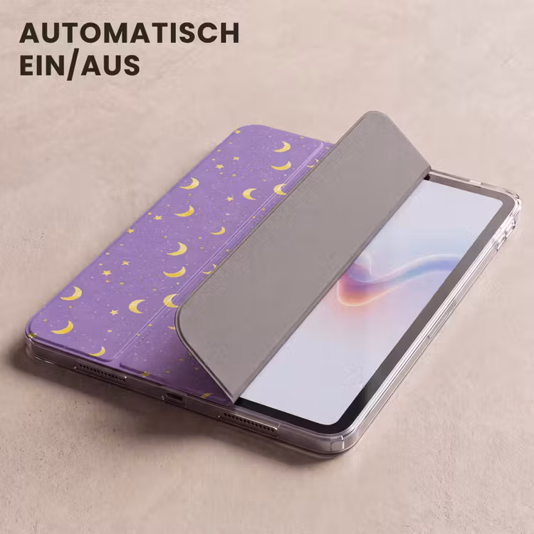 iPad-Hülle - Mähne - Sterne - Lila — 5