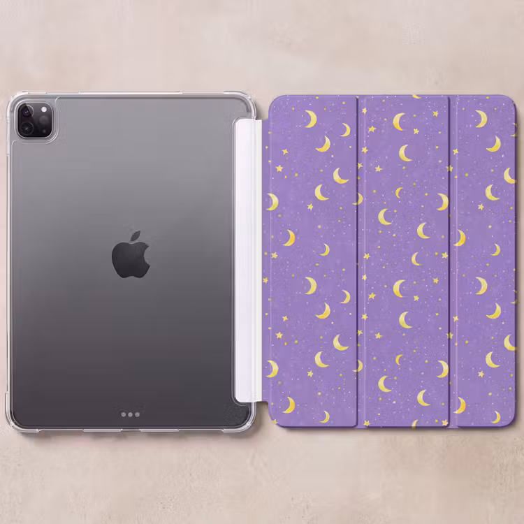iPad-Hülle - Mähne - Sterne - Lila — 6
